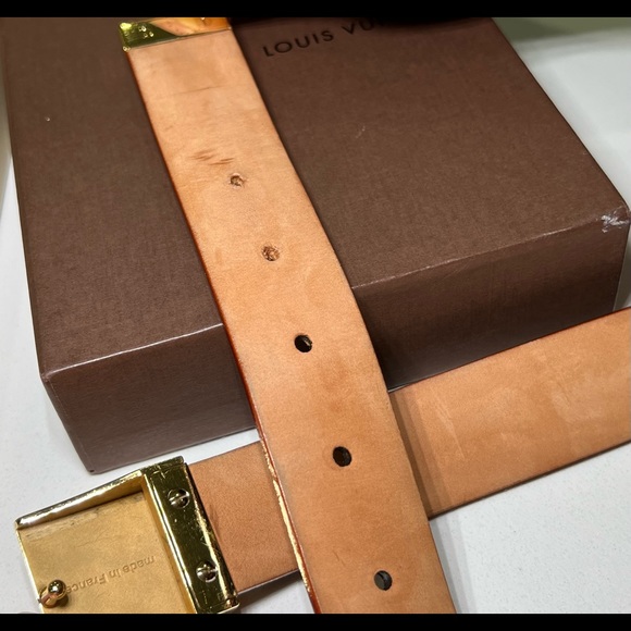 Authentic LV black multicolor belt - Picture 3 of 7